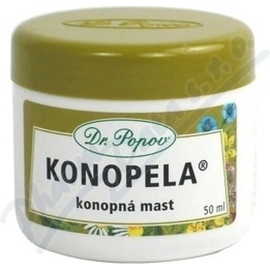 DR. POPOV KONOPELA конопляна мазь 1х50 мл, конопляна мазь: ціни та характеристики