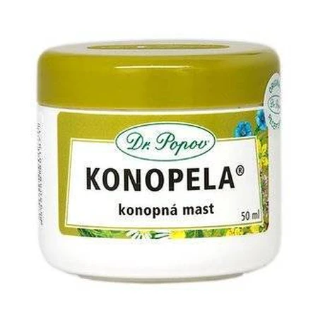 DR. POPOV KONOPELA конопляна мазь 1х50 мл, конопляна мазь: ціни та характеристики