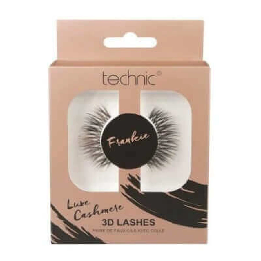 Підроблені вії Gene, Technic, кашемірові 3D вії Luxe Cashmere, Frankie, клей у комплекті: ціни та характеристики