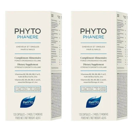 Набор Phytophanere, 2 x 120 капсул: цены и характеристики