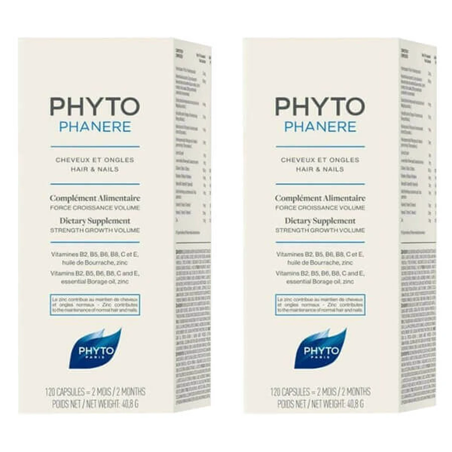 Набор Phytophanere, 2 x 120 капсул: цены и характеристики