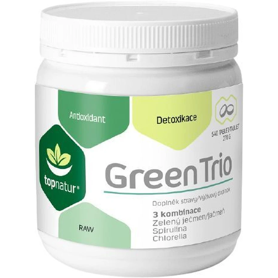 Topnatur Green Trio 540 таблеток: цены и характеристики