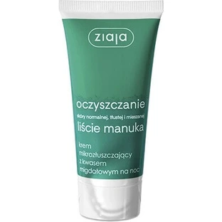 Ziaja Manuka - відлущуючий нічний крем для жирної та комбінованої шкіри 12+ 1×50 мл, нічний крем