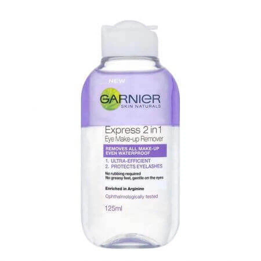 Двофазний міцелярний гель для вмивання з аргініном Skin Naturals Arginine, 125 мл, Garnier: ціни та характеристики