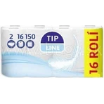 Tip Line Туалетная бумага 16x150утр. 2вр. 1×16шт, туалетная бумага 2 слойная: цены и характеристики