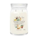 Yankee Candle - Фірмова велика свічка Sweet Vanilla Horchata 1×567g, ароматична свічка: ціни та характеристики