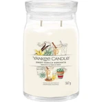 Yankee Candle - Фірмова велика свічка Sweet Vanilla Horchata 1×567g, ароматична свічка: ціни та характеристики