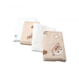 Серветка фетрова Oita Cream, 70 х 80 см, 4 штуки, Baltic Bebe