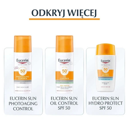 Eucerin Sun Pigment Control, захисний флюїд від гіперпігментації, SPF 50+, 50 мл: ціни та характеристики