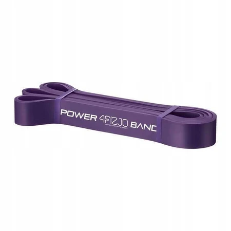 4Fizjo Power Band, резистивная лента для упражнений, фиолетовая, 17-26 кг: цены и характеристики