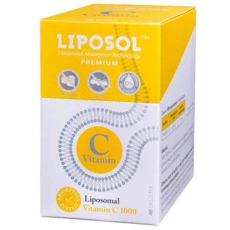 Aliness - Liposol Ліпосомальний вітамін С 1000 мг х 40 пакетиків: ціни та характеристики