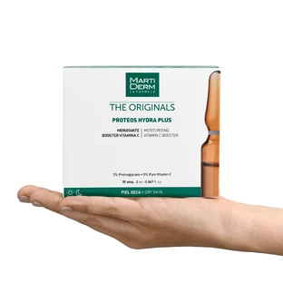MartiDerm The Originals Proteos Hydra Plus, увлажняющая сыворотка с антиоксидантами, сухая кожа, 2 мл х 30 ампул