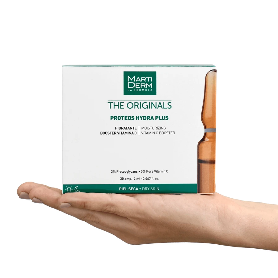 MartiDerm The Originals Proteos Hydra Plus, увлажняющая сыворотка с антиоксидантами, сухая кожа, 2 мл х 30 ампул: цены и характеристики