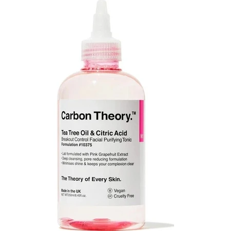 Carbon Theory, Очищающий тоник для лица 250 мл: цены и характеристики
