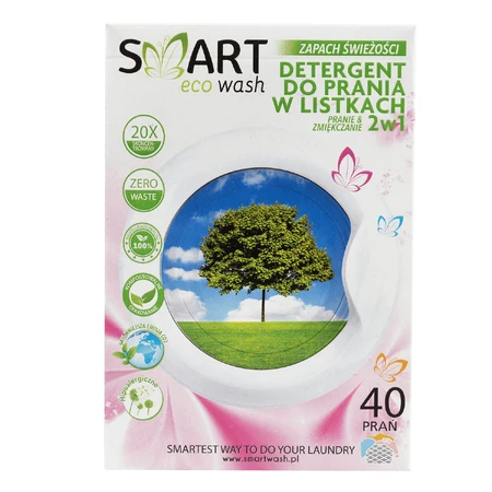 Smart Eco Wash, пральні та пом'якшувальні подушечки, Відень, 40 штук: ціни та характеристики