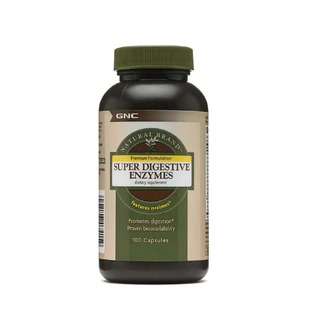 Супер травний фермент Natural Brand (180311), 100 капсул, GNC