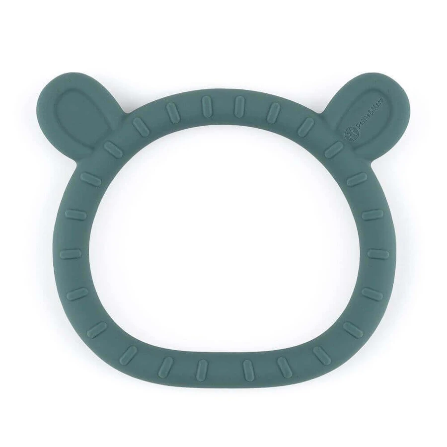 Petite&Mars Силіконовий прорізувач Teddy Misty Green 0m+ 0m: ціни та характеристики