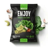 Чіпси зі шпинатом та часником, 40 г, Enjoy