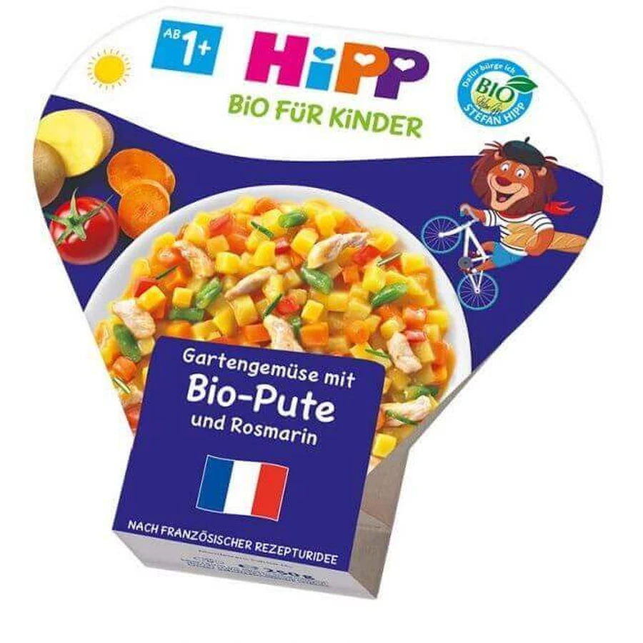 HiPP BIO Овощи с огорода с органическим мясом индейки и розмарином 250 г: цены и характеристики