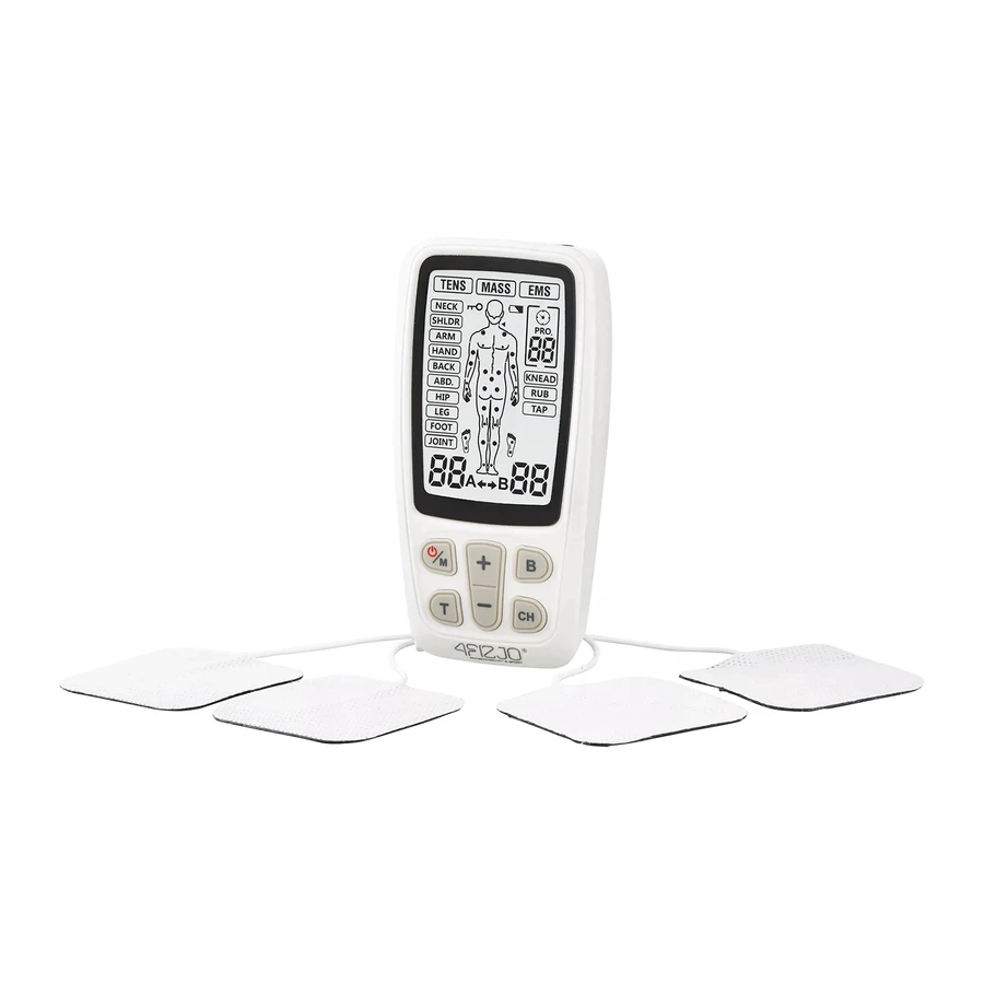 4Fizjo Combo Med+, 3-в-1 электростимулятор TENS, EMS, MASS, работает от батареек: цены и характеристики