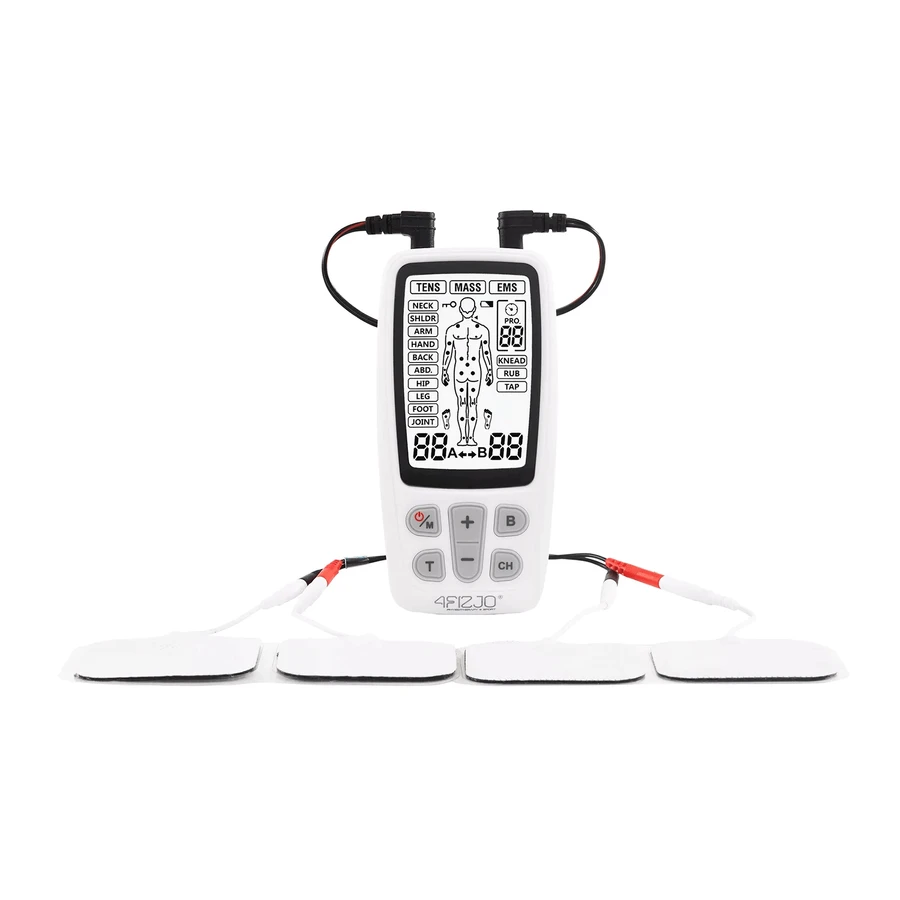 4Fizjo Combo Med+, 3-в-1 электростимулятор TENS, EMS, MASS, работает от батареек: цены и характеристики