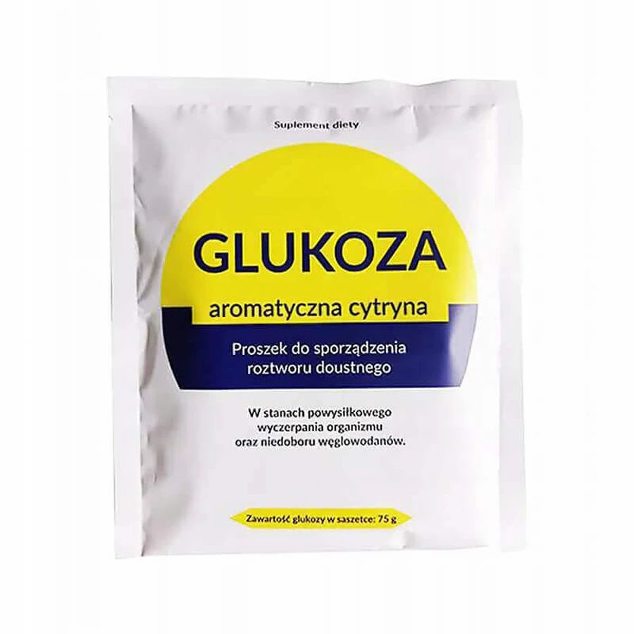 Organic Pharma Глюкоза, со вкусом лимона, порошок для приготовления раствора для приема внутрь, 75 г: цены и характеристики