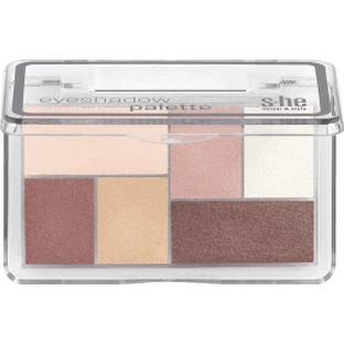 S-he color&style Eyeshadow Palette 185/001, 9 г