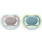 Philips Пустушки Philips Avent Ultra Air, +18 місяців, сірий та синій, SCF349/01, Philips