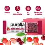 Антиоксидантний батончик Purella Superfoods, вино-полуниця, 40 г: ціни та характеристики