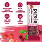 Антиоксидантний батончик Purella Superfoods, вино-полуниця, 40 г: ціни та характеристики