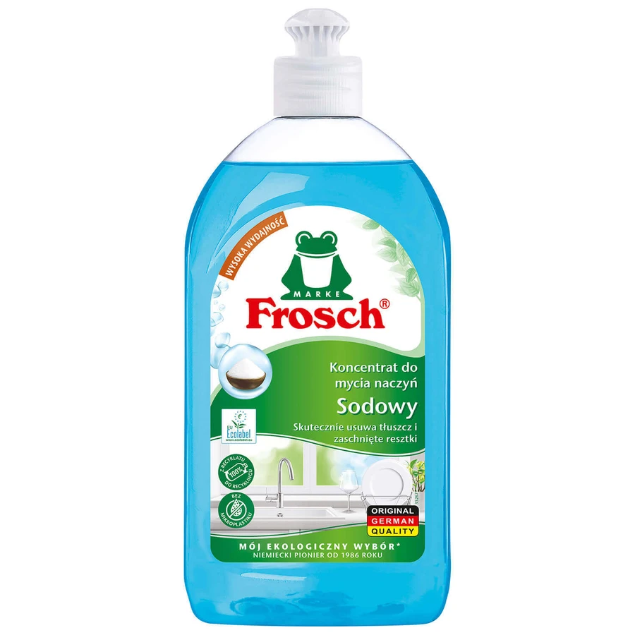 Frosch, концентрат для миття посуду, натрій, 500 мл: ціни та характеристики
