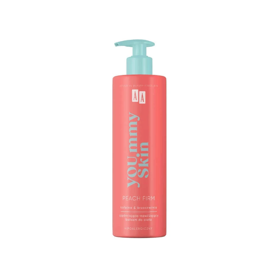 AA Yoummy Skin Персиковий лосьйон для тіла, зміцнюючий та зволожуючий, 400 мл: ціни та характеристики