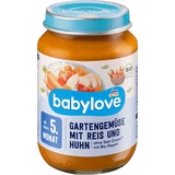Овочі Babylove з рисом та джином 5+ ECO, 190 г