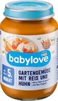 Овощи Babylove с рисом и джином 5+ ECO, 190 г