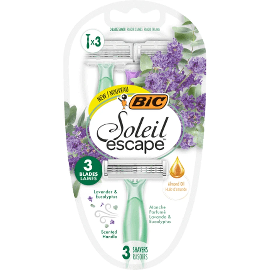 Бритва BIC Лаванда, 3 шт.: цены и характеристики