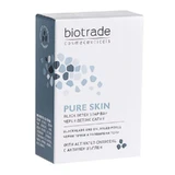 Мило-детокс для обличчя та тіла Biotrade Pure Skin Black Detox Soap Bar проти чорних крапок та розширених пір, 100 г