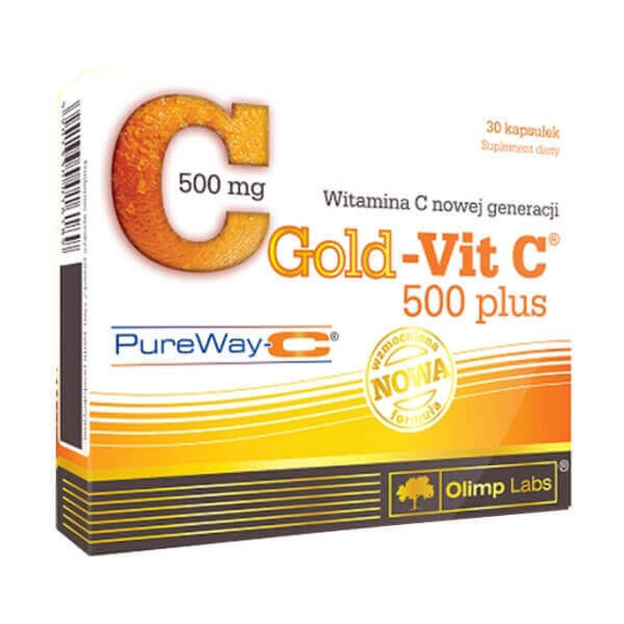 Olimp Gold-Vit C 500 Plus, 30 капсул: цены и характеристики