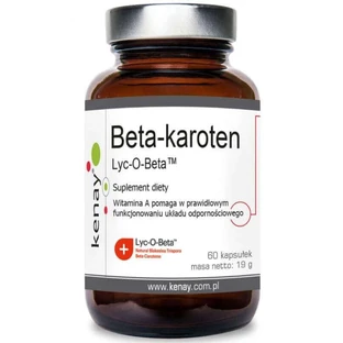 Бета - каротин Провітамін А Lyc-O-Beta 60 капсул Kenay