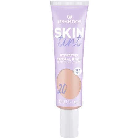 Тинт для кожи Skin Tint, Hydrating Natural Finish 20, 30 мл, Essence: цены и характеристики