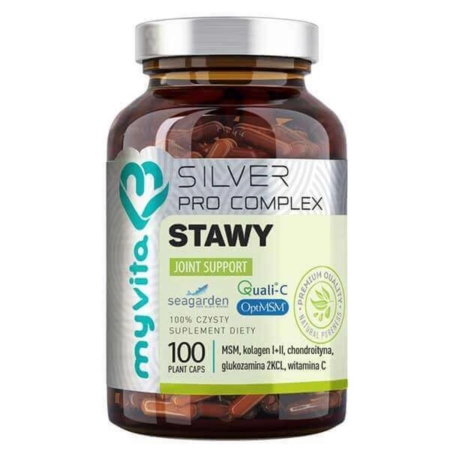 MyVita Silver Pro Complex Joints, 100 капсул: цены и характеристики