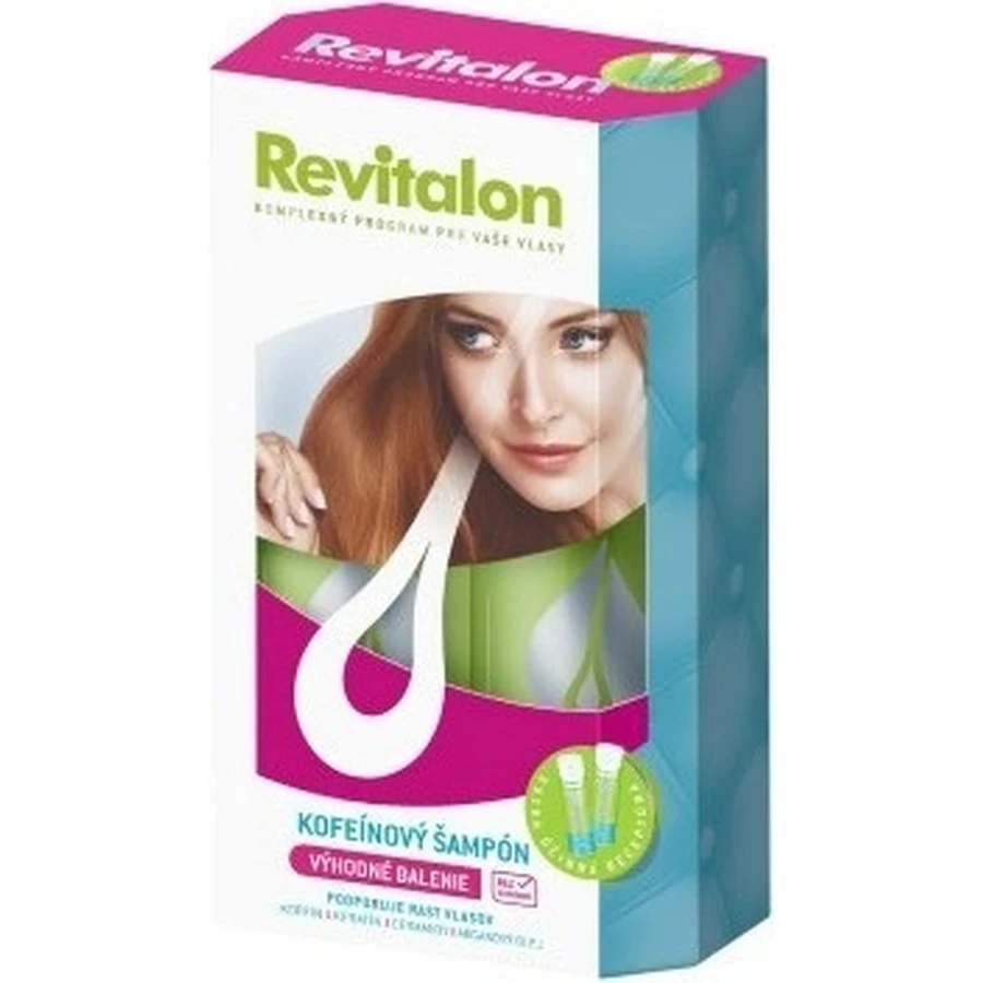 VITAR Revitalon CAFFEINE SHAMPOO DUOPACK зручна упаковка 2х250 мл, набір 1х1: ціни та характеристики