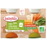 Еко пакет овочів, 4 х 130 г, BabyBio