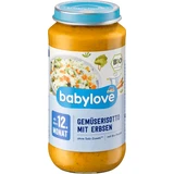 Babylove Menu Овочеве різотто з 12-місячною кукурудзою, 250 г