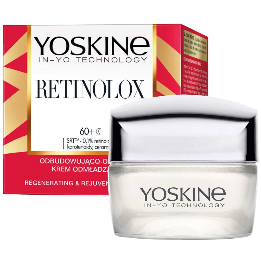 Yoskine Retinolox, відновлюючий та регенеруючий нічний крем 60+, 50 мл.: ціни та характеристики