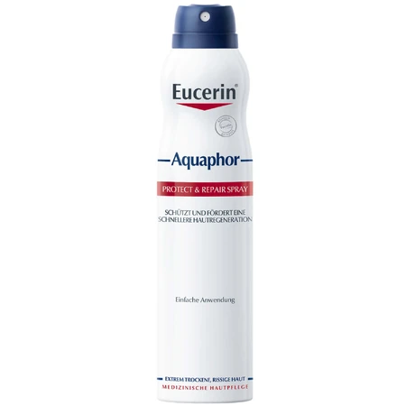 Eucerin Aquaphor, регенеруючий спрей для тіла для сухої, потрісканої та рубцевої шкіри, 250 мл: ціни та характеристики