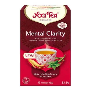 Фиточай Yogi Tea Bio Mental Clarity, пакетик, 17 шт.