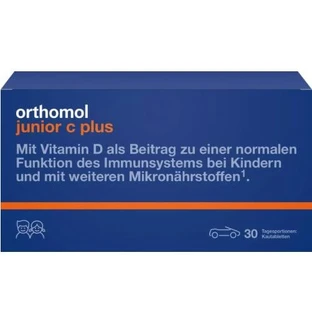 Orthomol Junior C plus, Ортомол Юниор С Плюс, 30 пакетиков