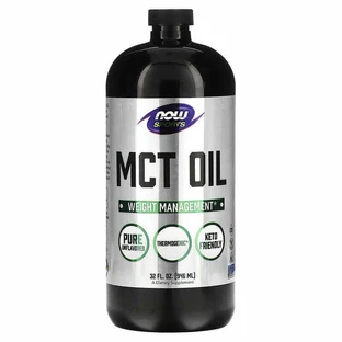 MCT масло без аромата, 946 мл, Now Foods