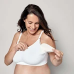 Бюстгальтер для вагітних та годування Medela Ultra Keep Cool, білий L: ціни та характеристики
