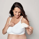 Бюстгальтер для вагітних та годування Medela Ultra Keep Cool, білий L